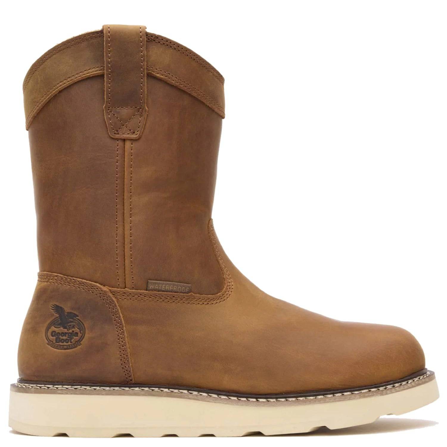 Georgia Men's Core 37 Wedge 10" Steel Toe Waterproof Pu