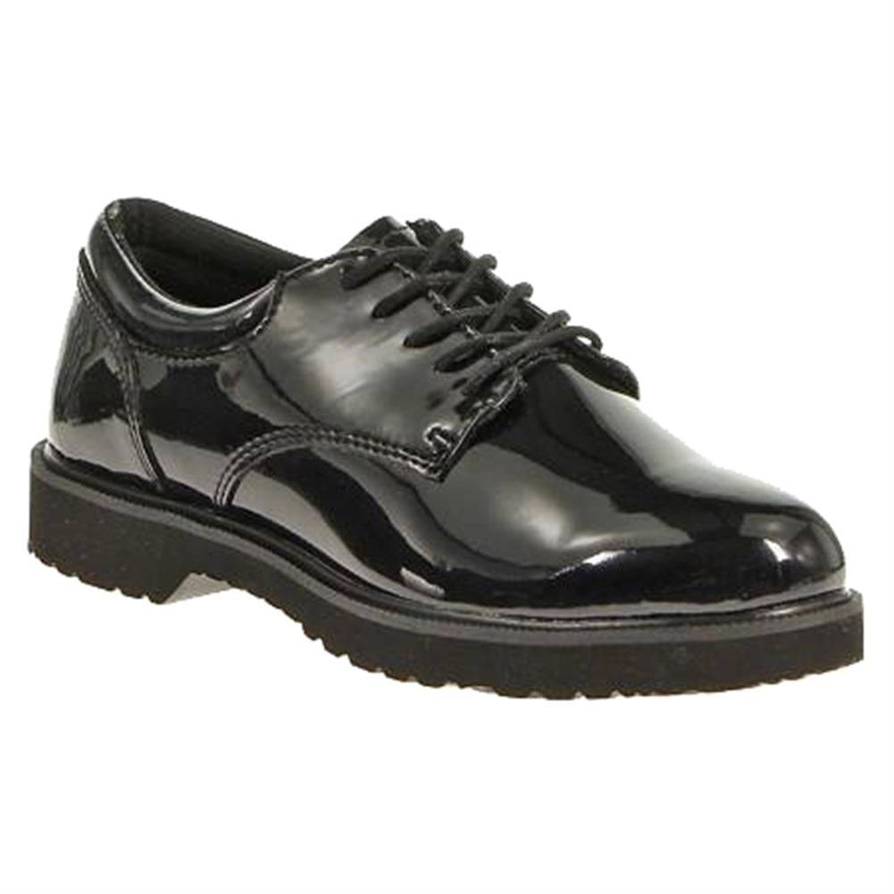 Bates Durashocks men’s glossy oxfords ,SZ 10.5 E 10.5 E Bates Mens DuraShocks Black High Gloss Uniform Shoe  main image 3