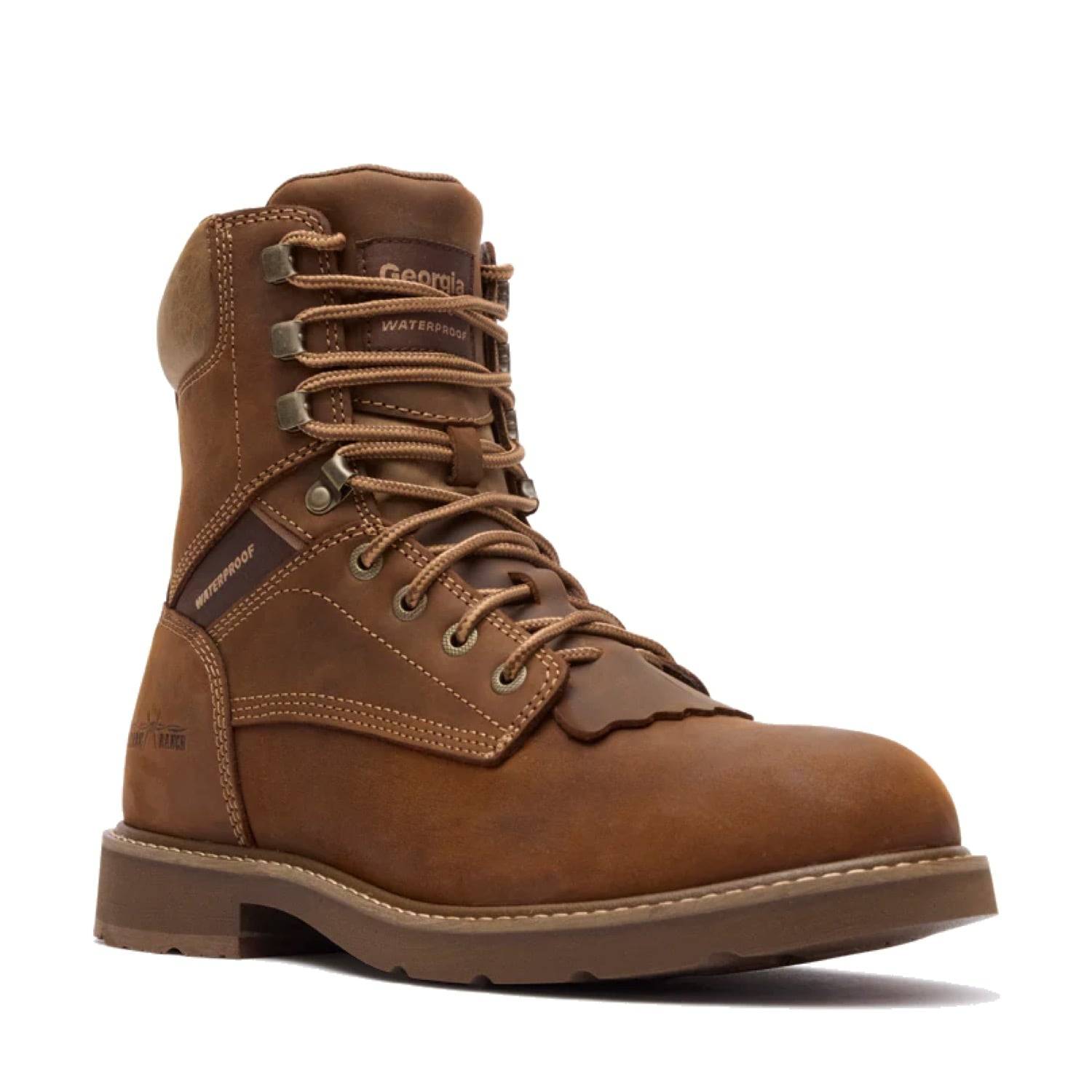 Georgia Men's Core 37 Farm & Ranch Round Toe Lacer