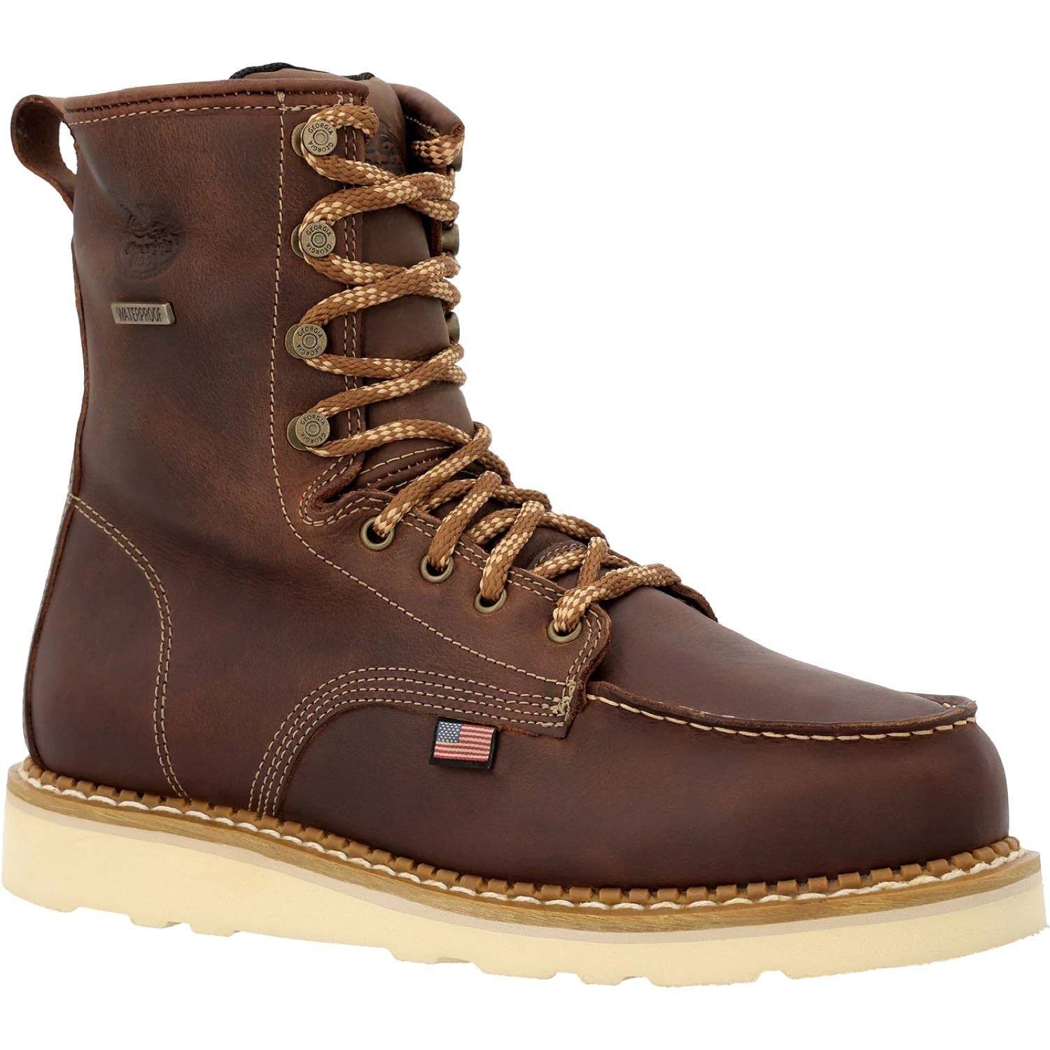 Georgia Men's USA Wedge Waterproof Work Boots