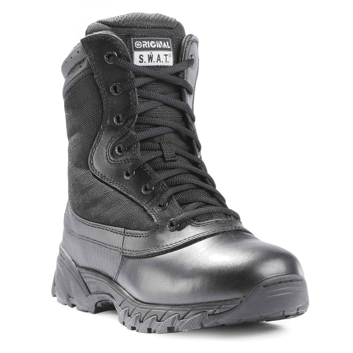ORIGINAL S.W.A.T. CHASE 9" SIDE ZIP BOOT (BLACK)