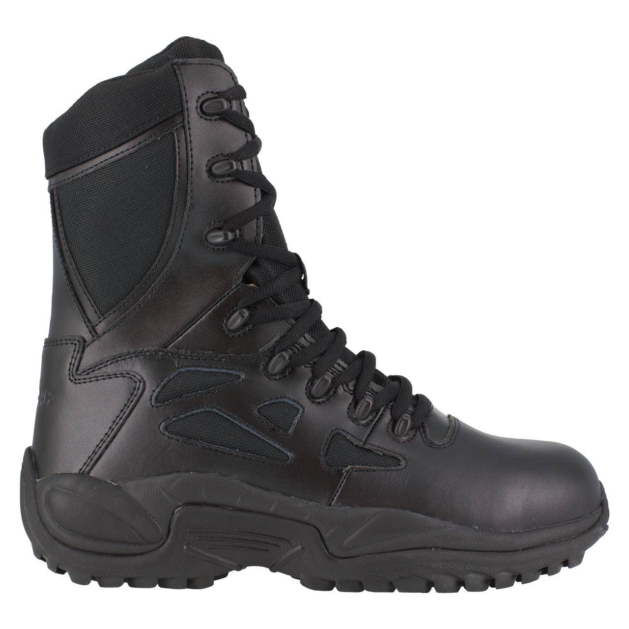 REEBOK WOMEN'S 8" RAPID RESPONSE SIDE ZIP COMPOSITE TOE BOOT