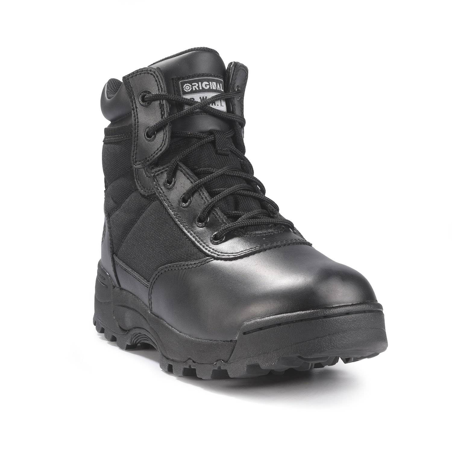 116401 Men's Classic 6" Side-Zip Boots Lightweight SWAT Shoes Original S.W.A.T 