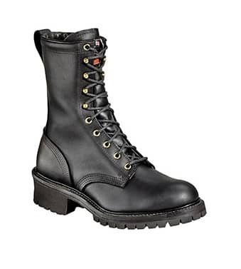 thorogood leather fire boots