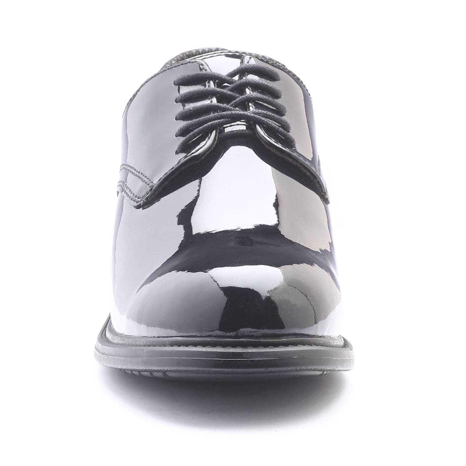 high gloss parade boots