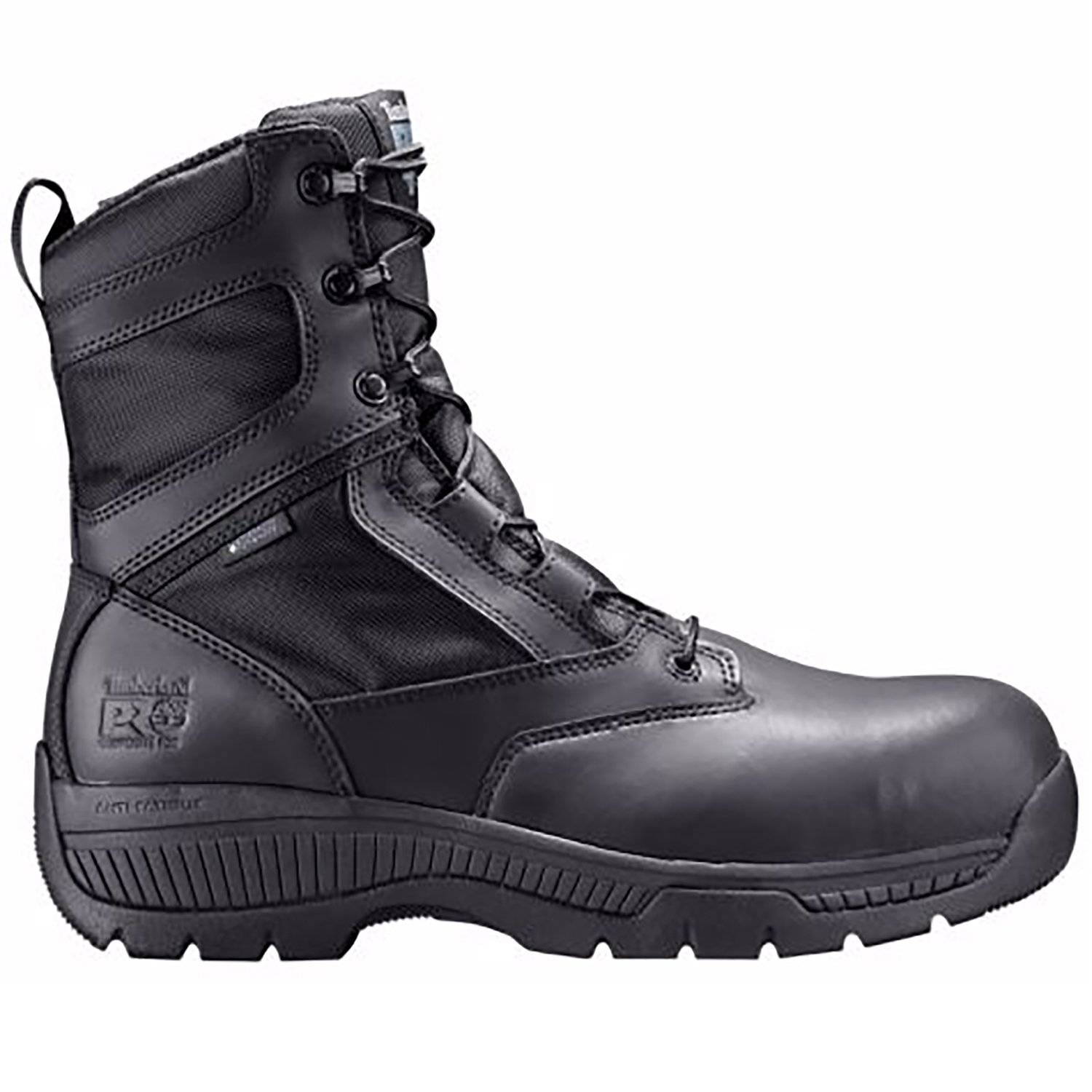 8 black timberland boots