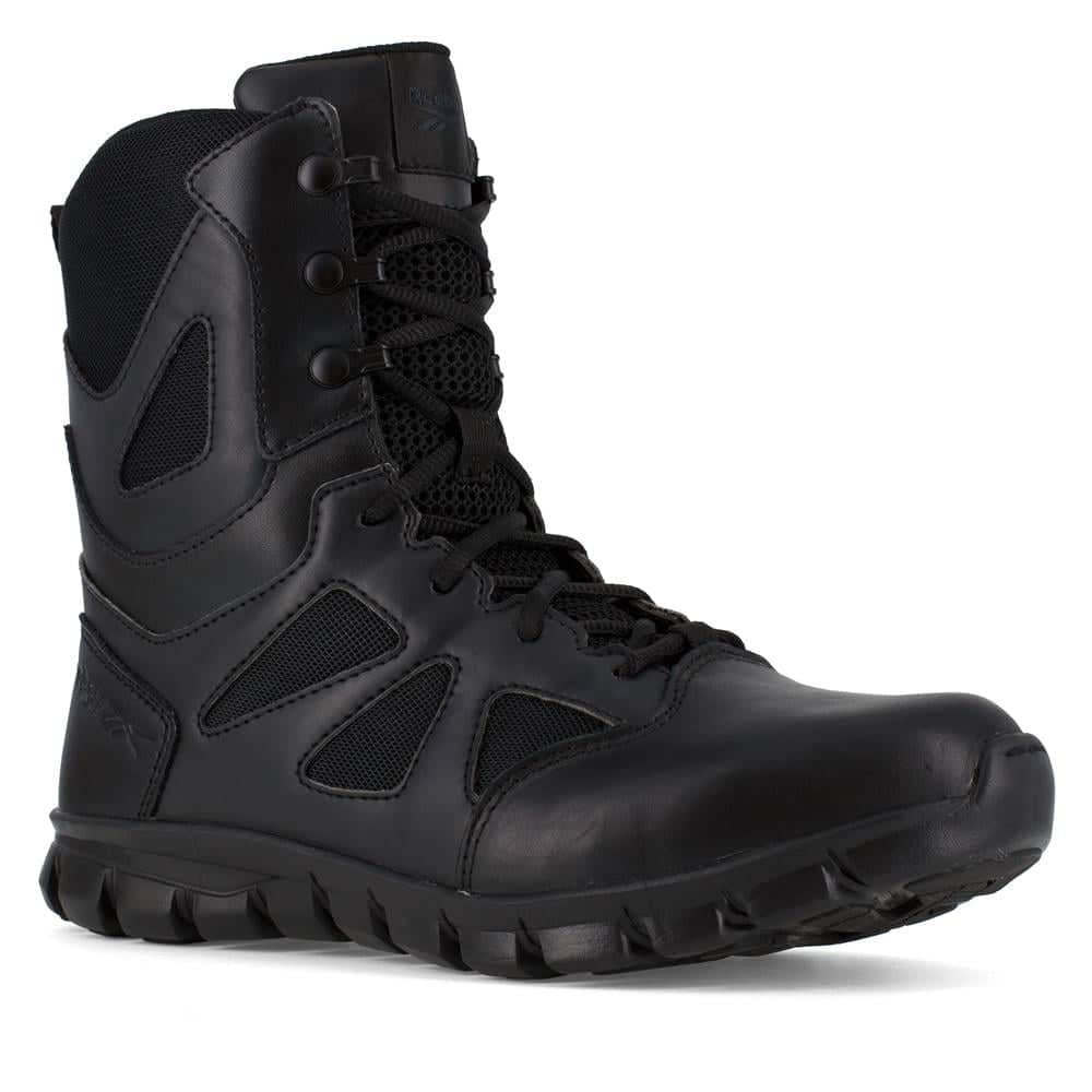 REEBOK 8" SUBLITE CUSHION TACTICAL SIDE-ZIP BOOTS