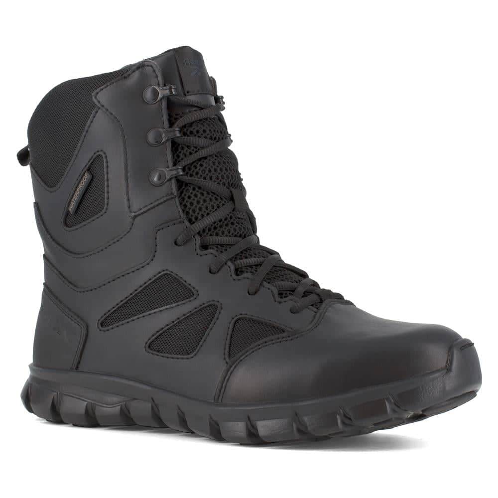 REEBOK 8" SUBLITE CUSHION TACTICAL WATERPROOF BOOT SIDE-ZIP