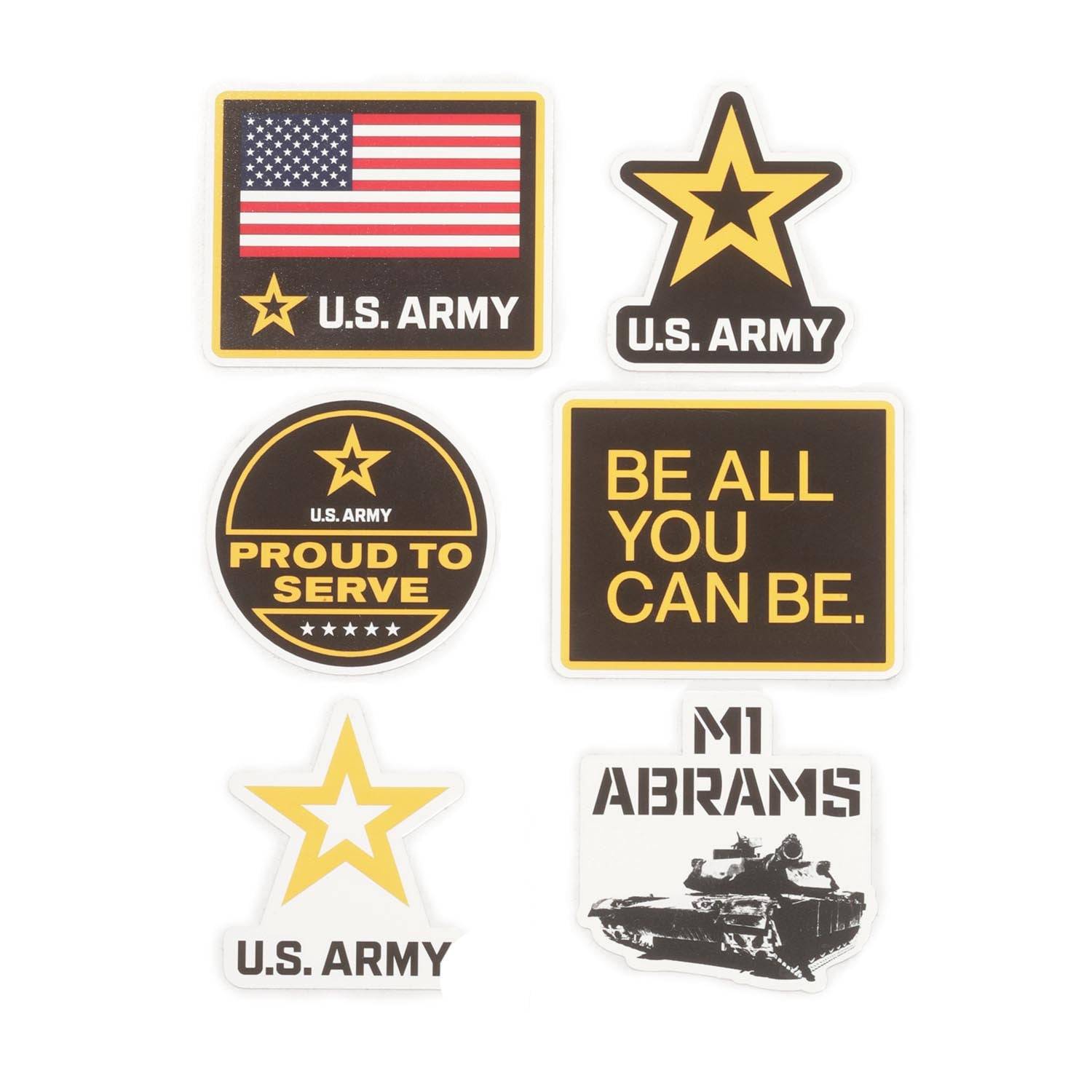 Wincraft Army Multi-Use Decal Pack, 6 Count