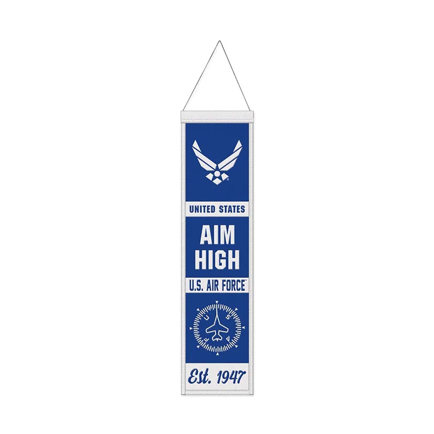 Wincraft Air Force Wool Banner, 8" x 32"