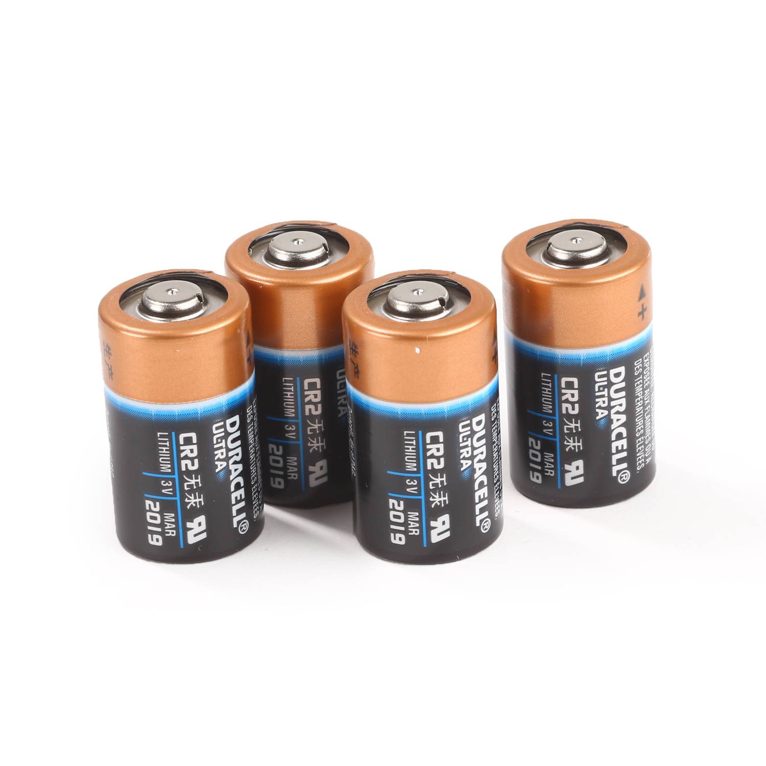 Duracell Ultra Lithium 3V CR2 Batteries 4-Pack