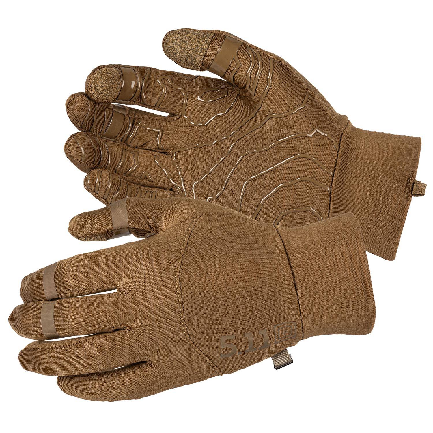 5.11 TACTICAL STRATOS STRETCH FLEX GLOVES IN KANGAROO