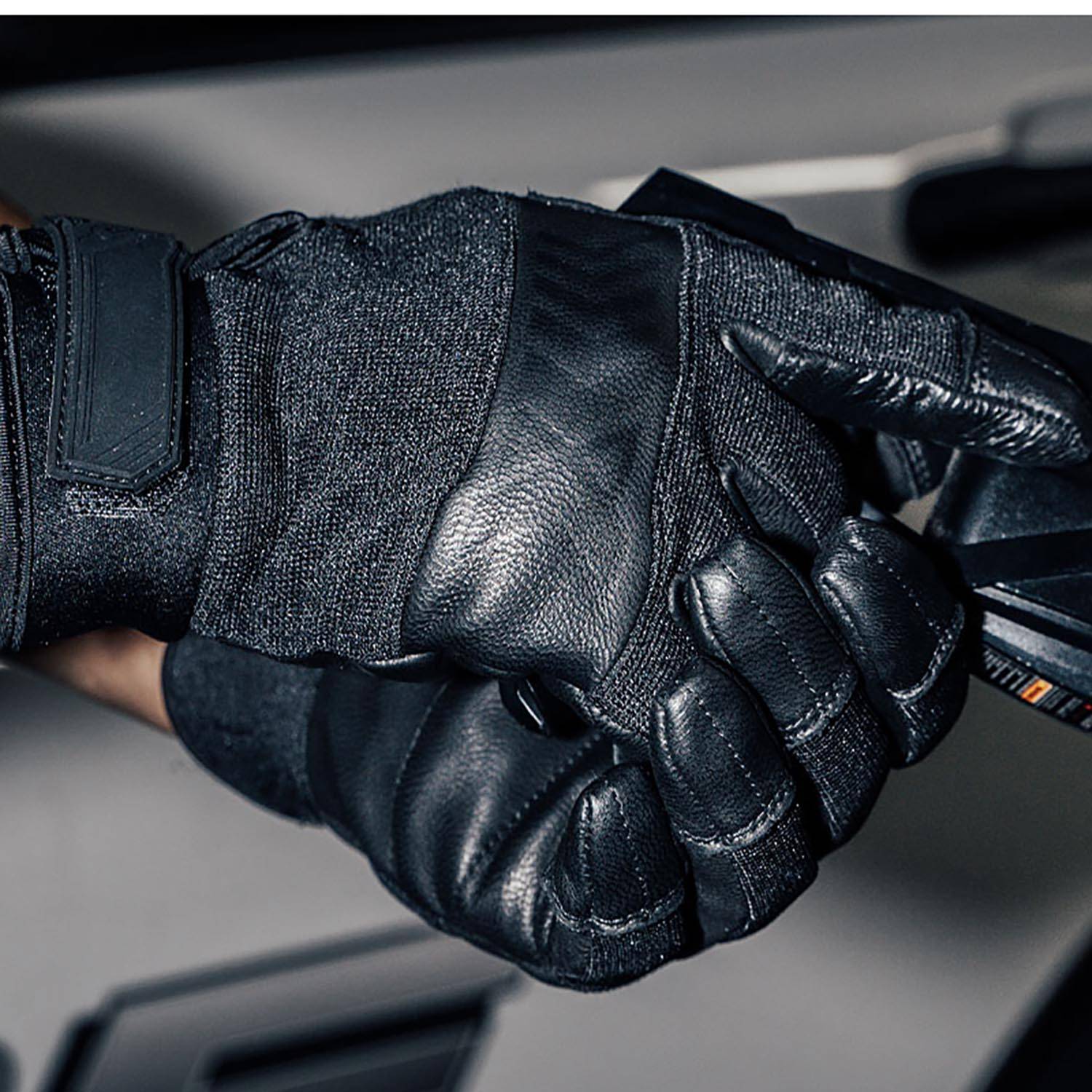 Damascus Leather Puncture Resistant with Koreflex II Gloves
