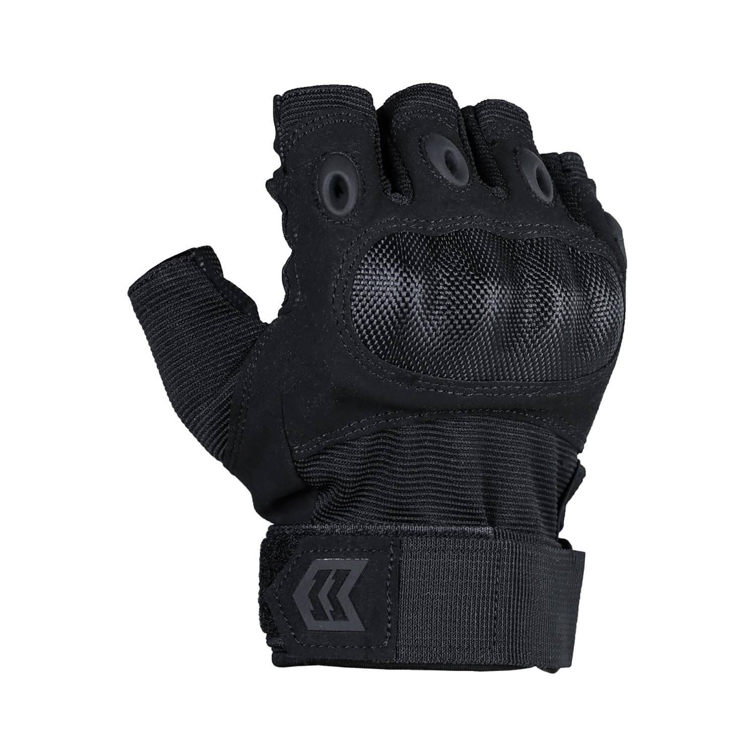 MISSION MADE FINGERLESS HELLFOX TACTICAL GLOVES