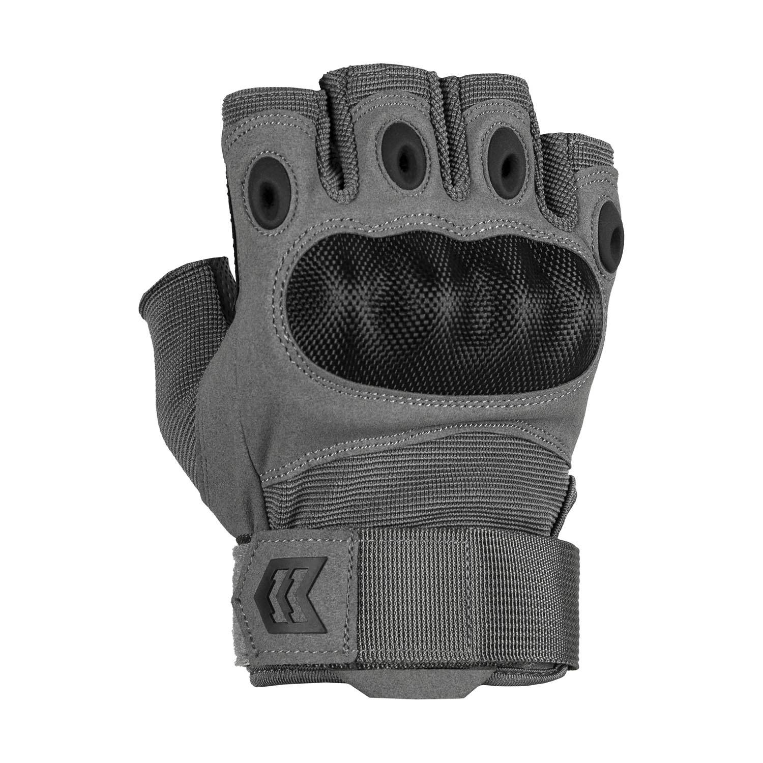 MISSION MADE FINGERLESS HELLFOX TACTICAL GLOVES