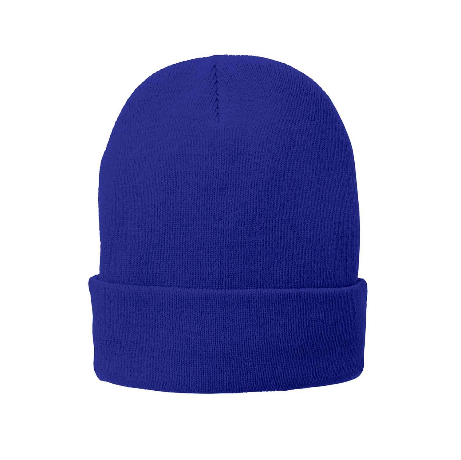 PORT & COMPANY FLEECE-LINED KNIT CAP