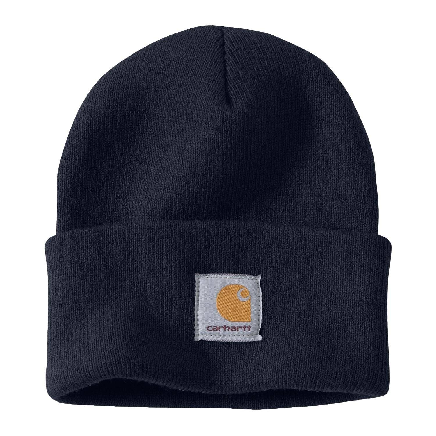 CARHARTT MEN'S ACRYLIC WATCH HAT IN NAVY