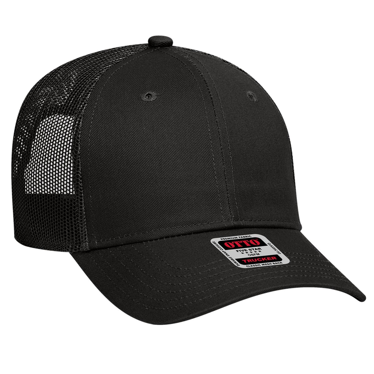OTTO 6 Panel Low Profile Mesh Back Trucker Hat | Galls