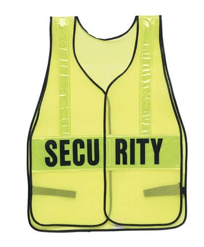 Safety Flag Company Hi Viz Reflective Vest, Lime