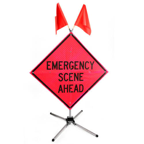 Dicke Fold and Roll Sign System 48"