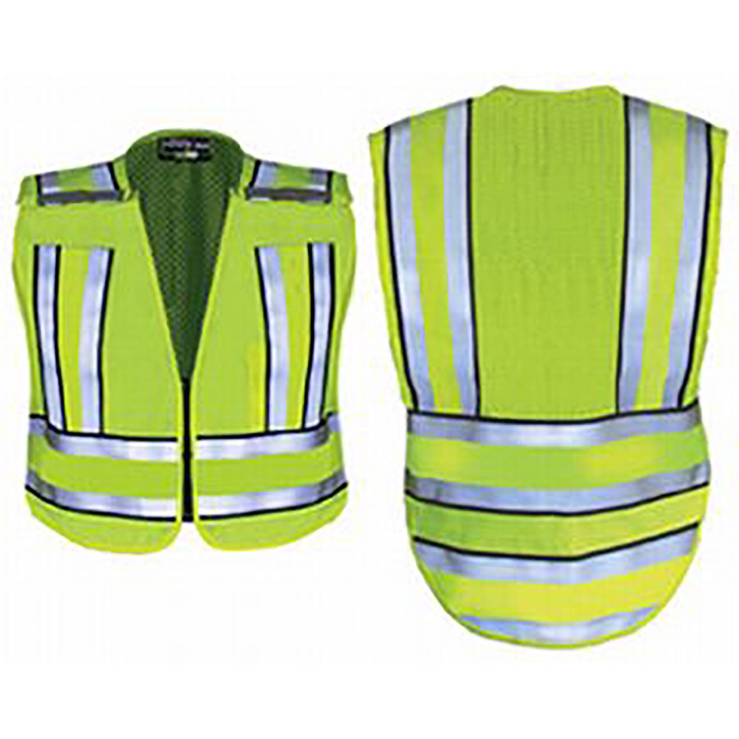 Flying Cross Hivis Yellow Pro Series Safety Vest with Hivis