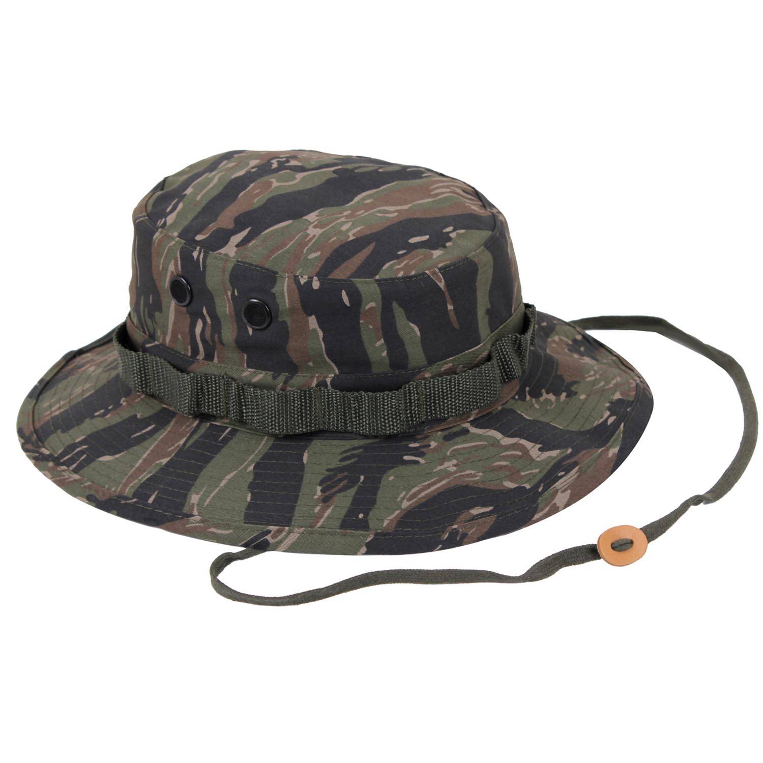 ROTHCO CAMO BOONIE HAT IN TIGER STRIPE