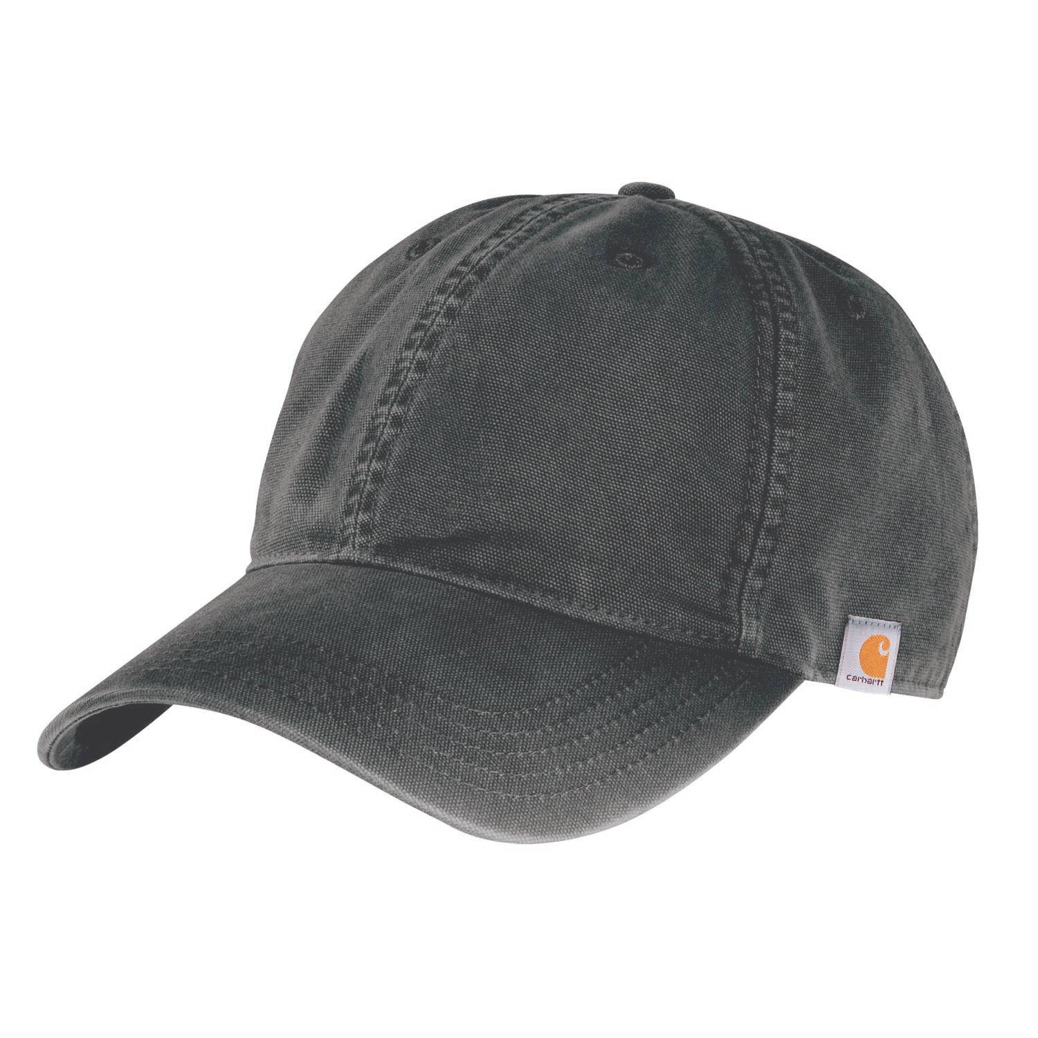 CARHARTT COTTON CANVAS CAP IN GRAVEL