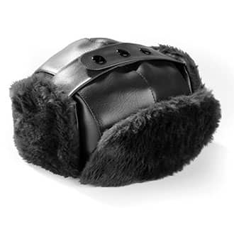 Midway Cap Co. Vinyl Faux Fur Trooper Cap