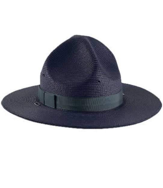 HW608 - STRATTON - S-40DB DBL BRIM STRAW CAMPAIGN STYLE HAT