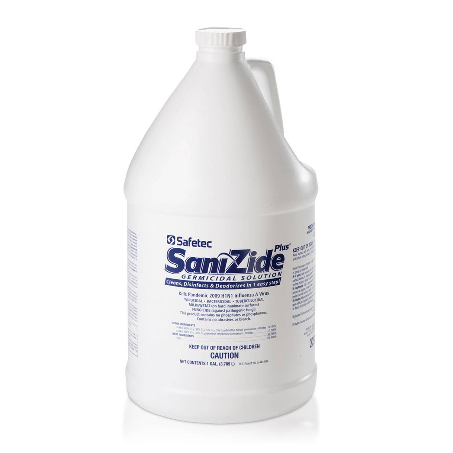 Safetec SaniZide Plus Disinfectant One Gallon Bottle