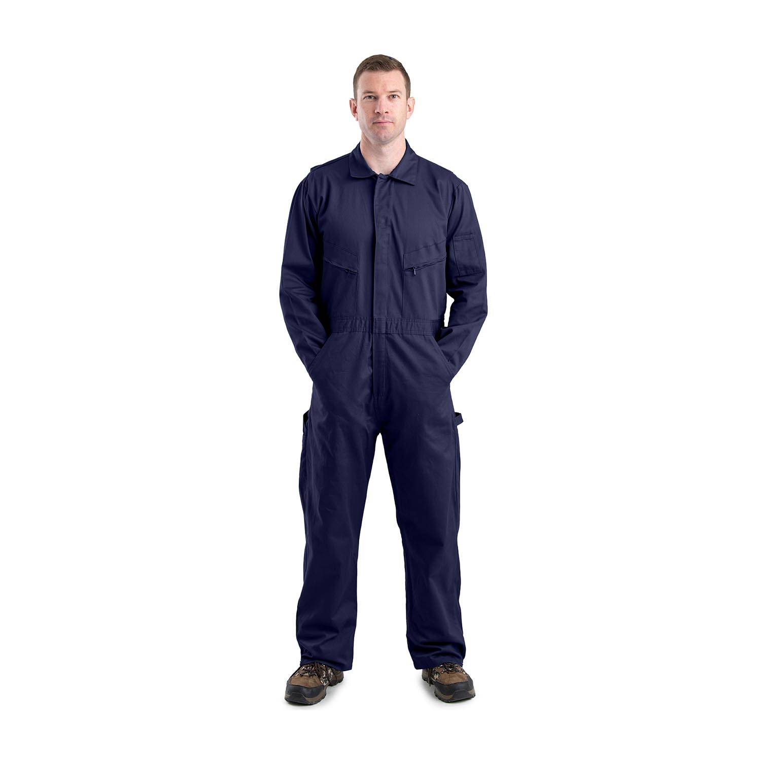 BERNE MEN'S HERITAGE DELUXE UNLINED COTTON TWILL COVERALL