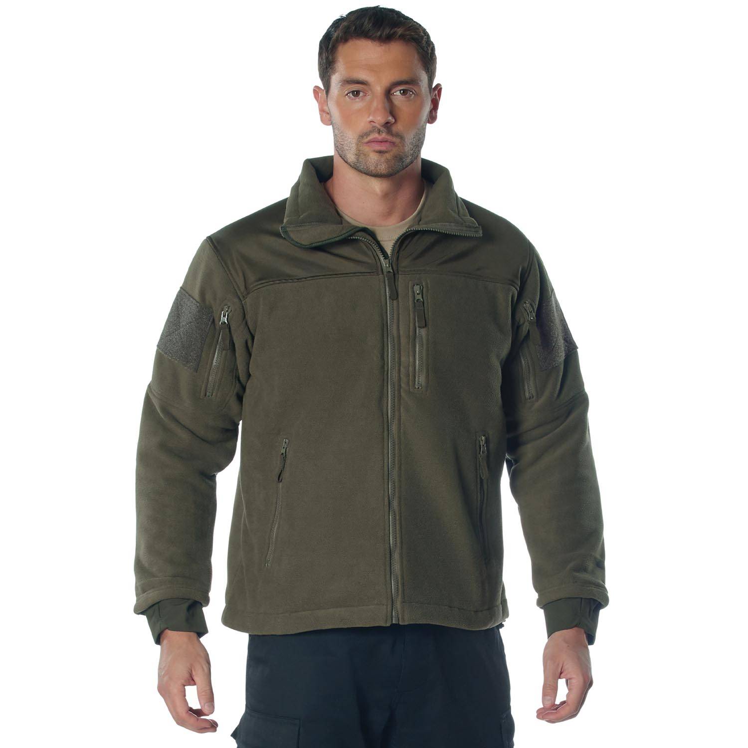 ROTHCO SPEC OPS TACTICAL FLEECE JACKET IN OLIVE DRAB