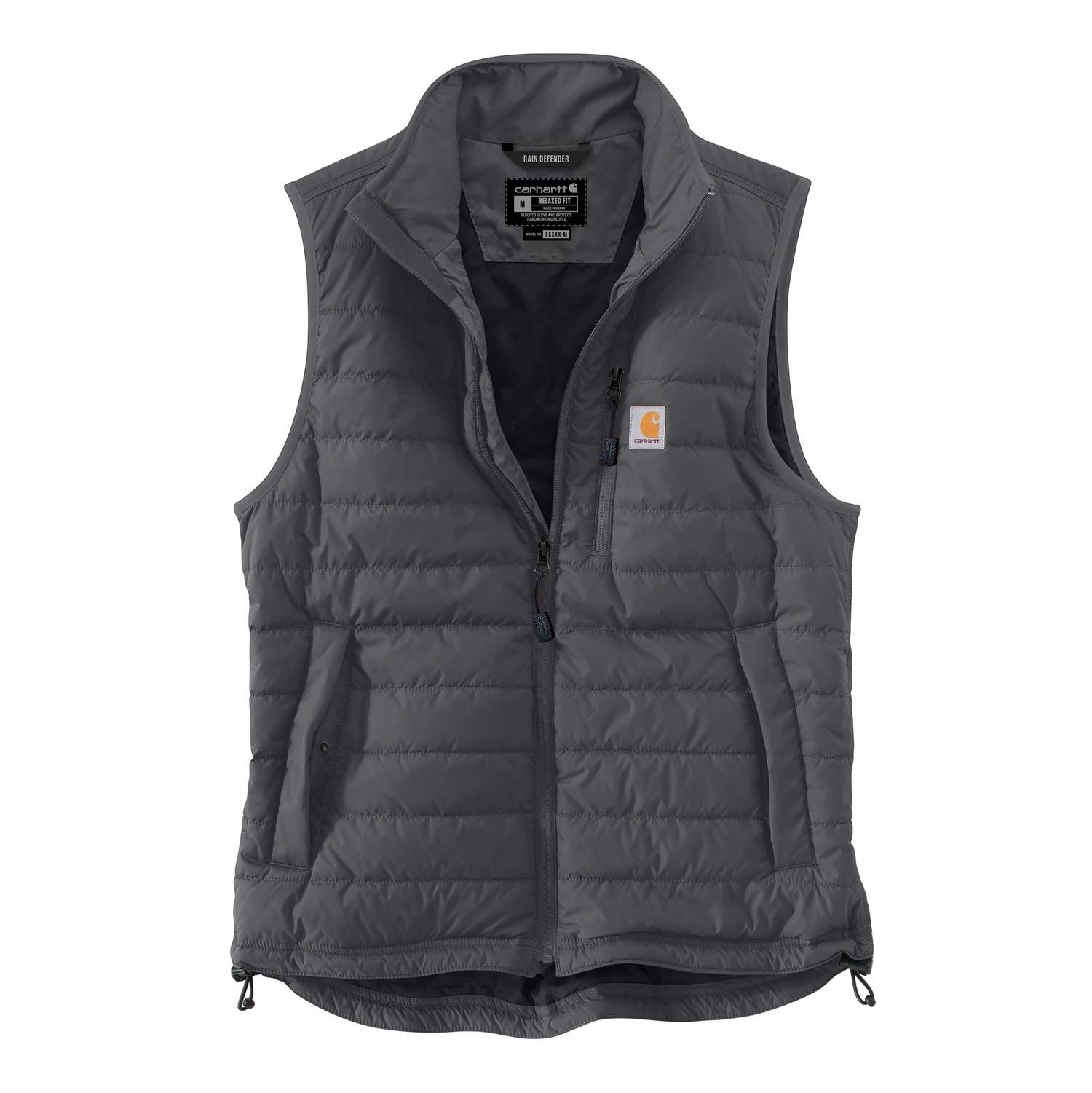 CARHARTT RAIN DEFENDER LIGHTWEIGHT INSULATED VEST IN SHADOW