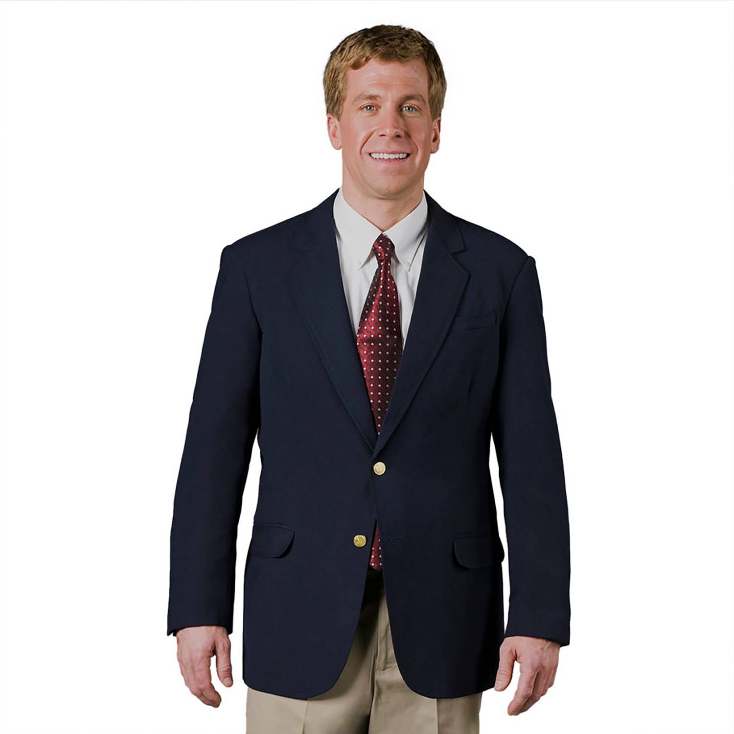 Executive Apparel Men's Single Breasted Ultralux Blazer