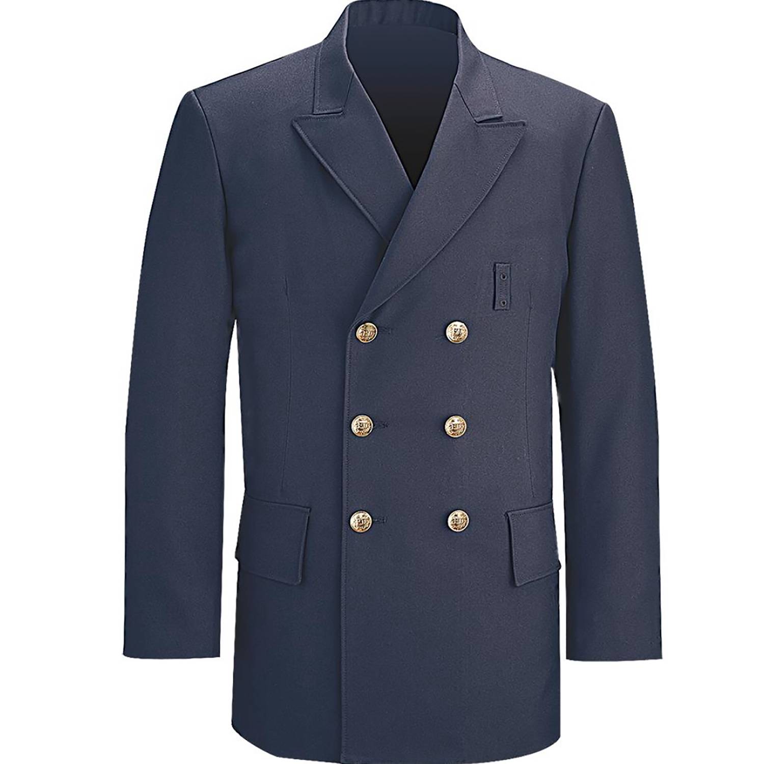 Flying Cross Double Breasted Coat with FD Buttons