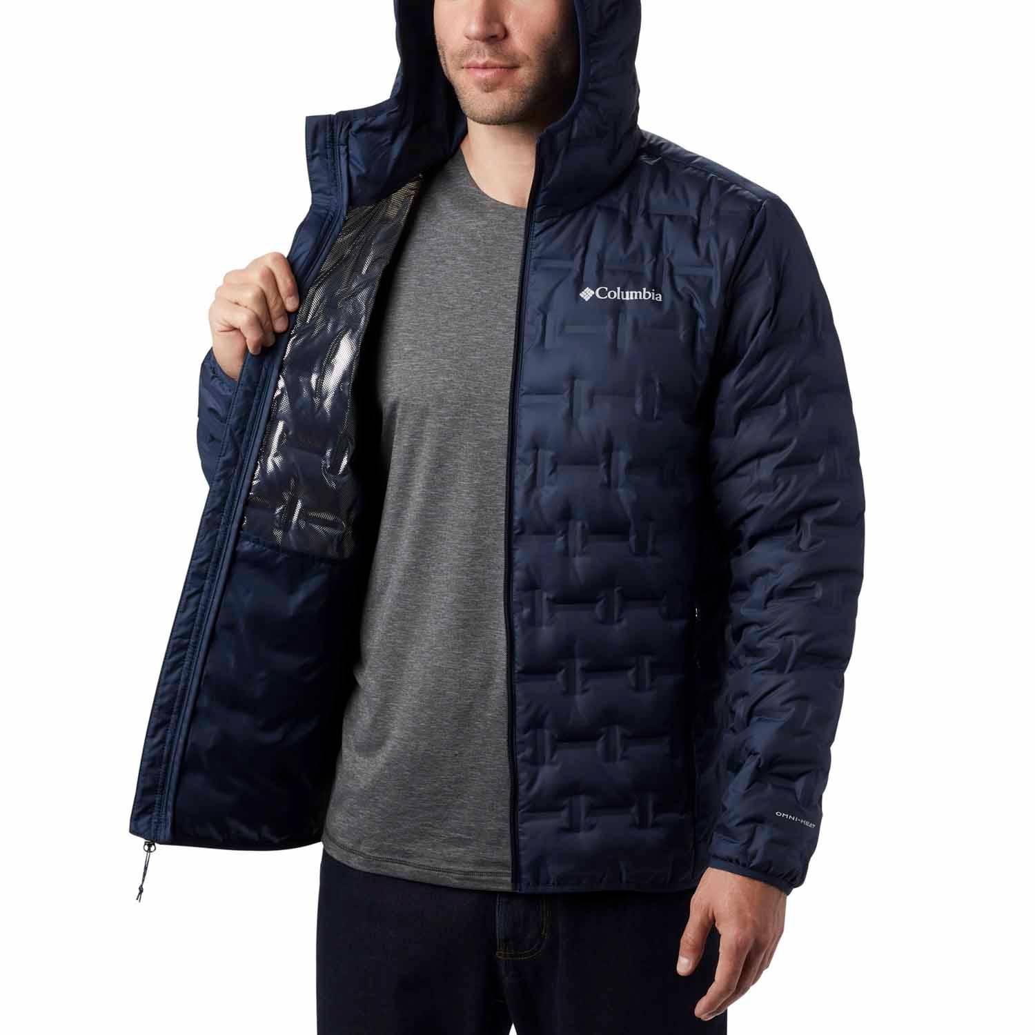 COLUMBIA SPORTSWEAR DELTA RIDGE DOWN HOODED JACKET