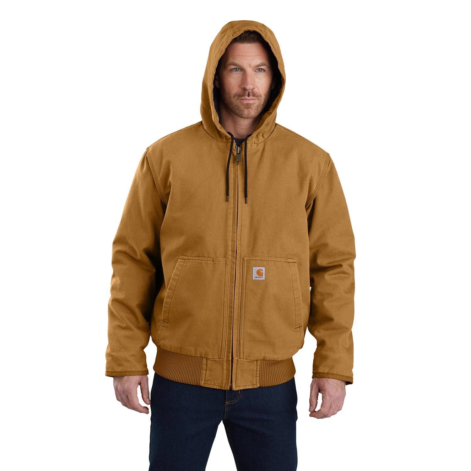 Carhartt Loose Fit Washed Duck Insulated Active Jac | Galls