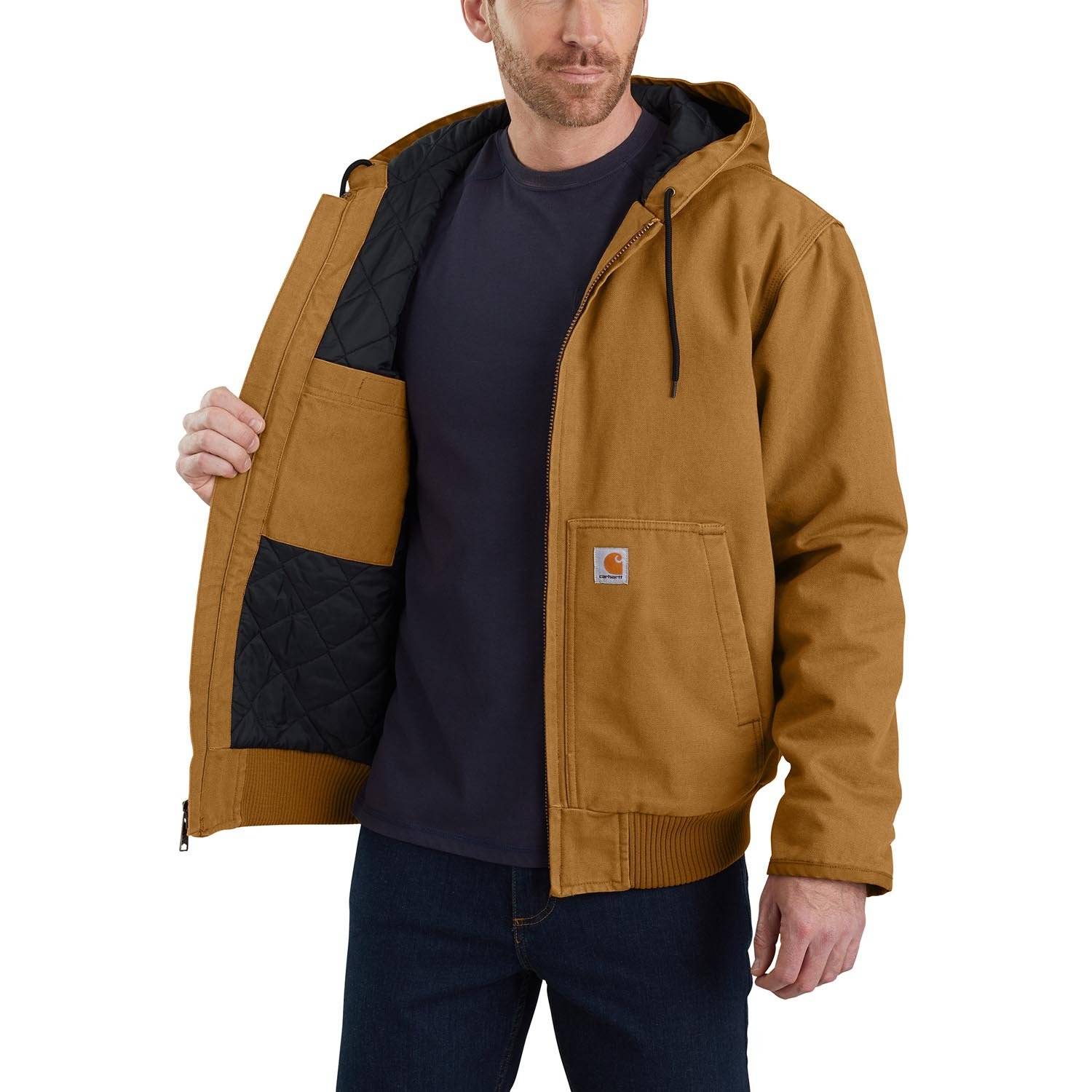 Carhartt Loose Fit Washed Duck Insulated Active Jac Galls