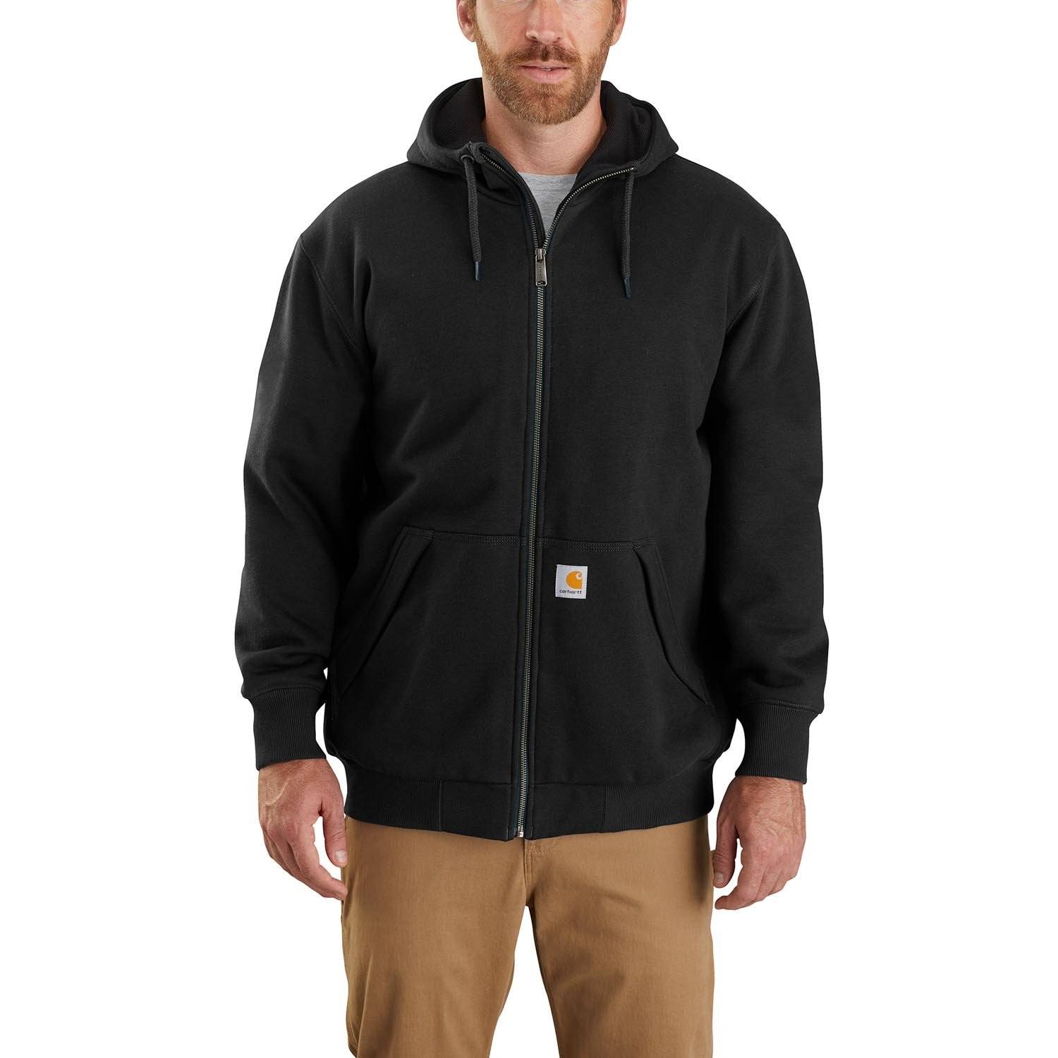 Carhartt Rain Defender Thermal-lined Full-Zip Sweatshirt
