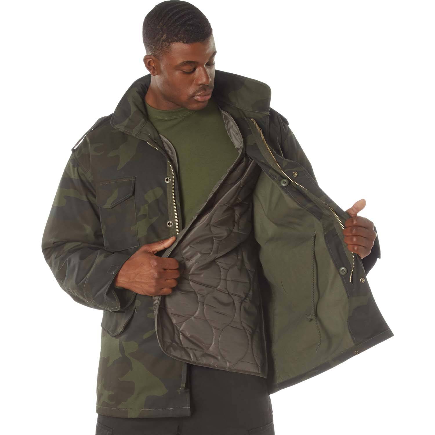 Rothco Midnight Camo M-65 Field Jacket | Galls