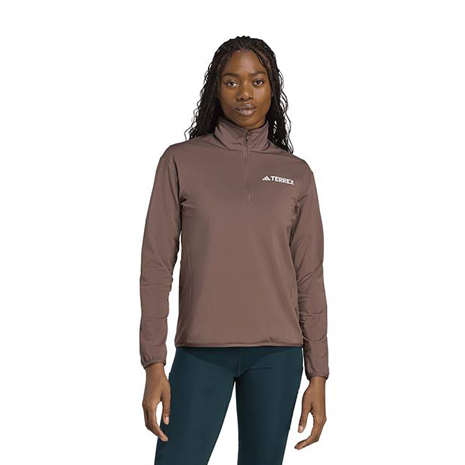 ADIDAS WOMENUS CLIMAWARM HALF-ZIP TECH FLEECE