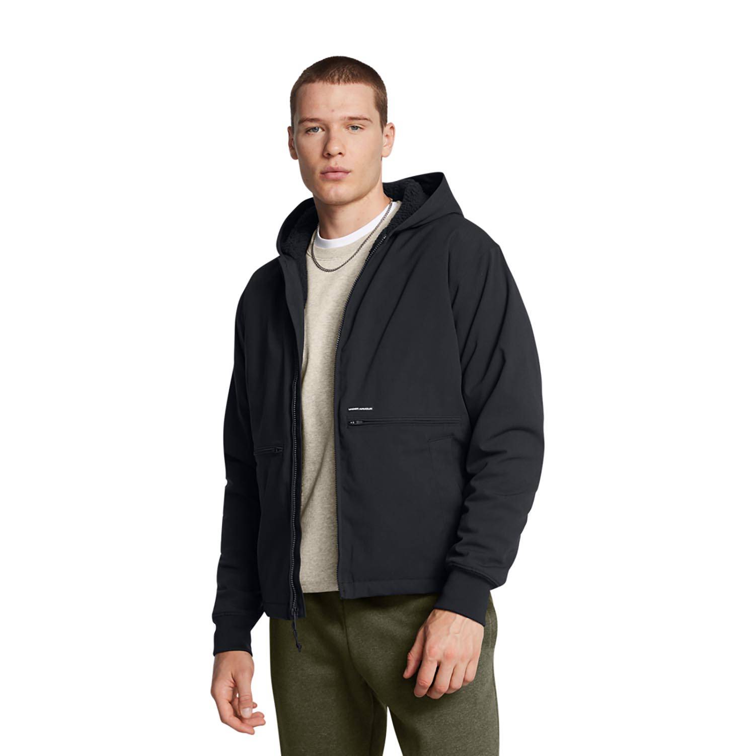 UNDER ARMOUR MEN'S EXPANSE FLEECE-LINED JACKET