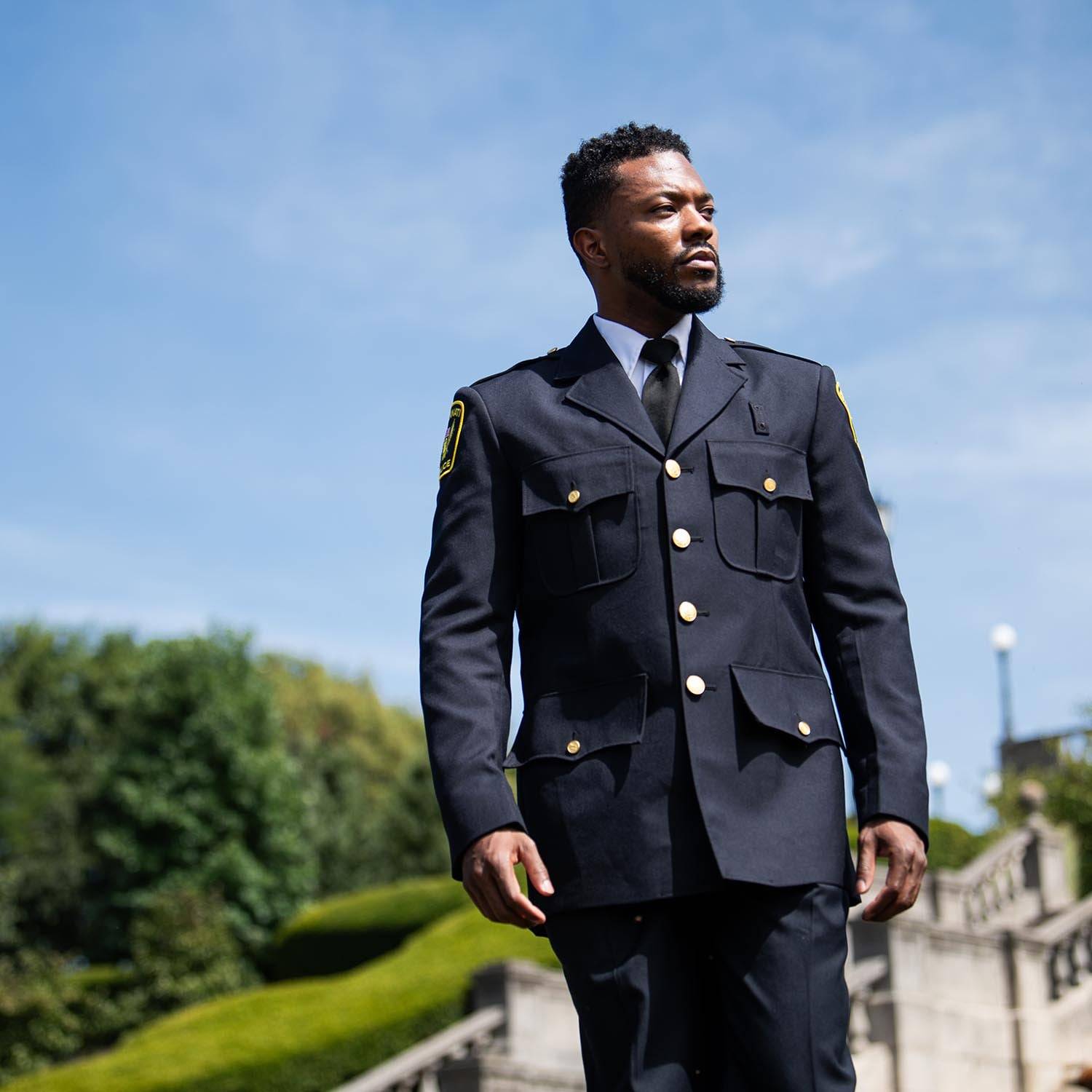 flying cross dress blue coat Flying Cross Mens USN Service Dress Coat With Gold Buttons – Uniform  Warehouse: Security Uniforms, Police Uniforms, & Tactical Gear main image 1