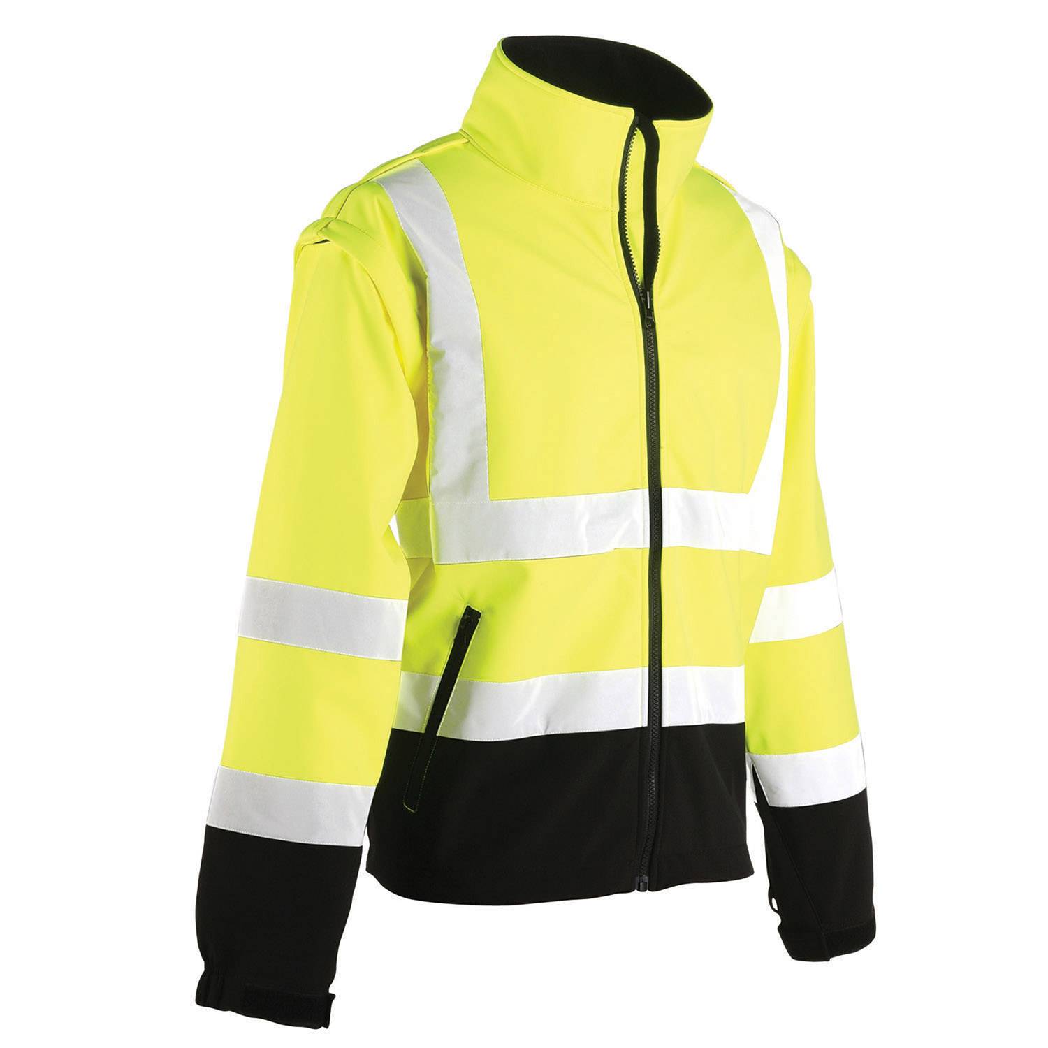 Spiewak Hi Vis Softshell with Zip Off Sleeves