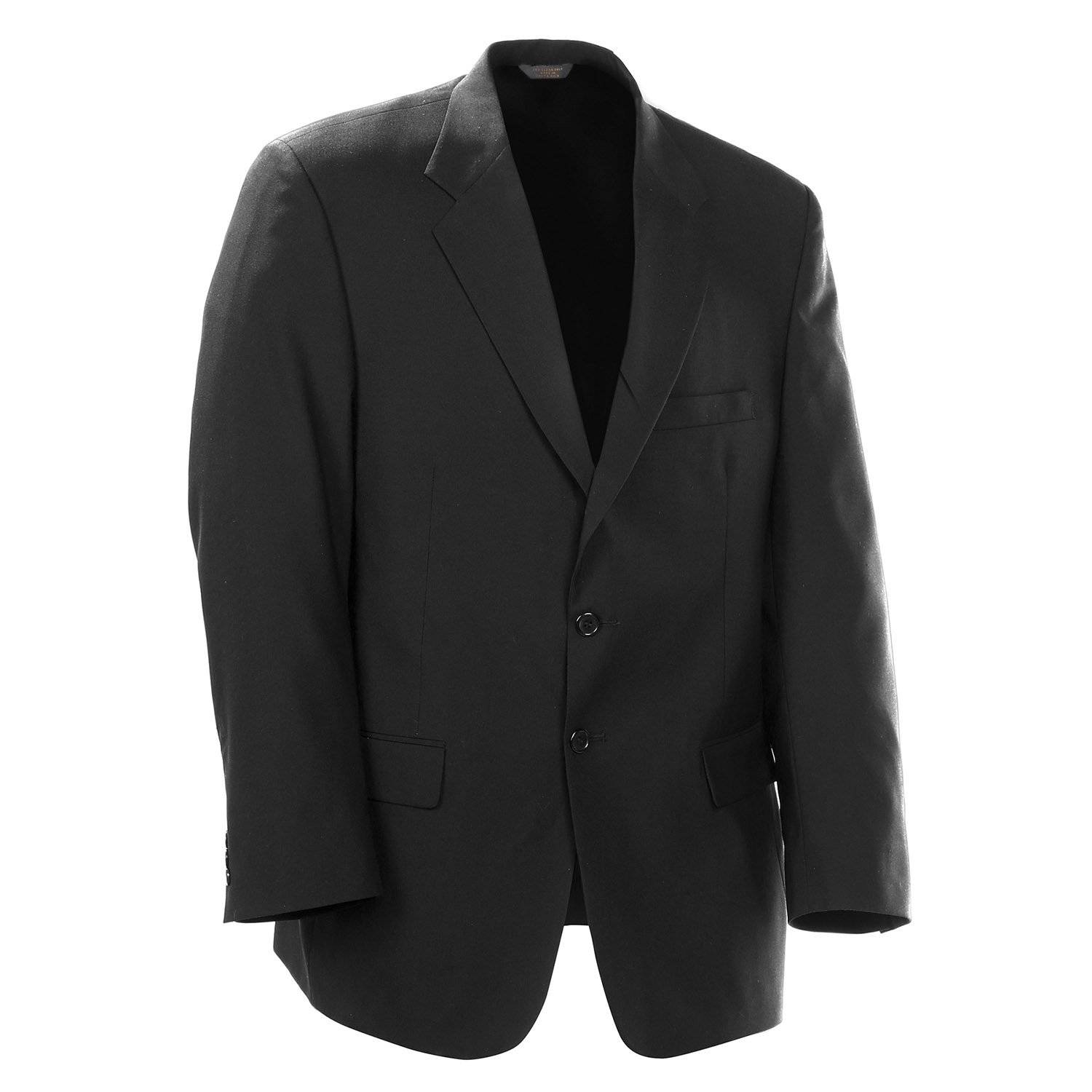 EDWARDS WOOL BLEND SINGLE BREASTED SUIT COAT