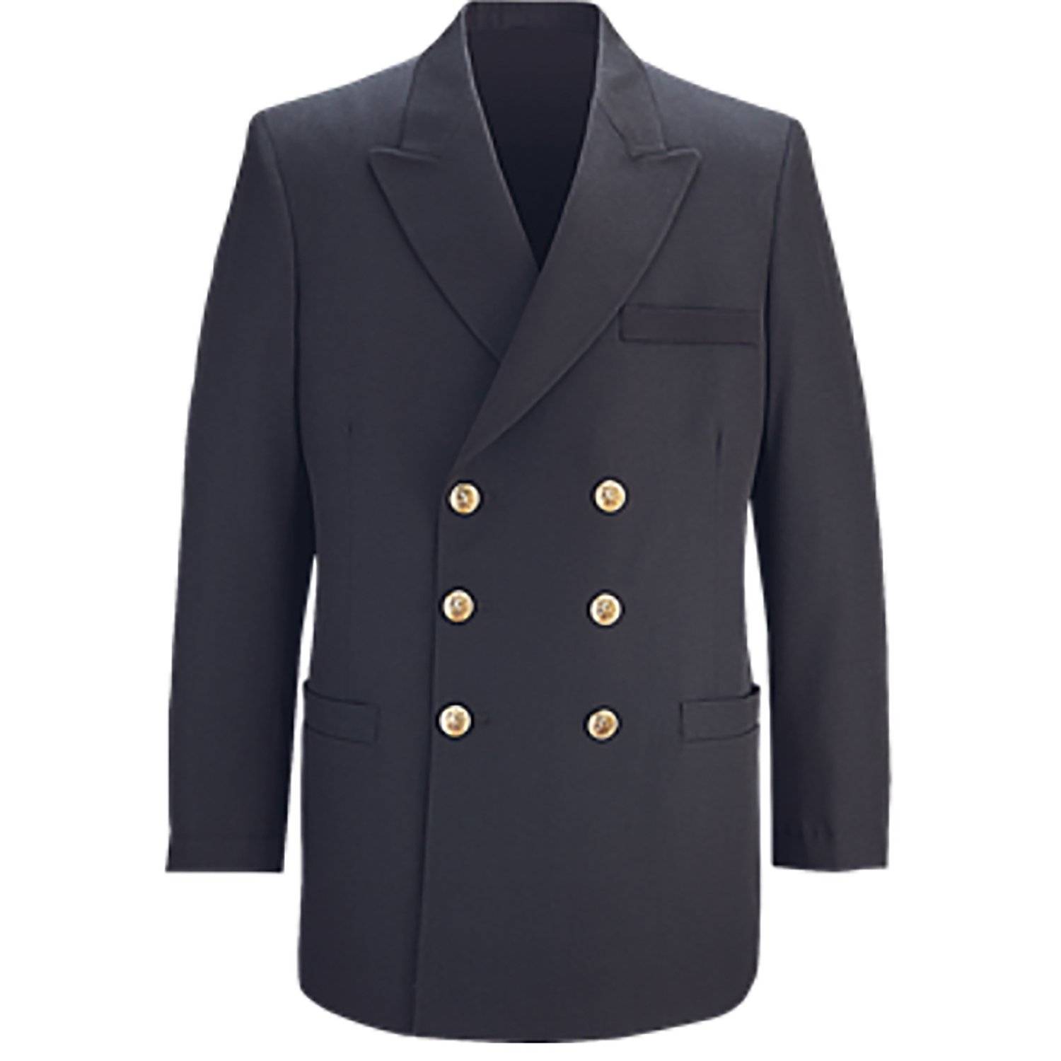 FLYING CROSS MENS USN SERVICE DRESS COAT WITH GOLD BUTTONS