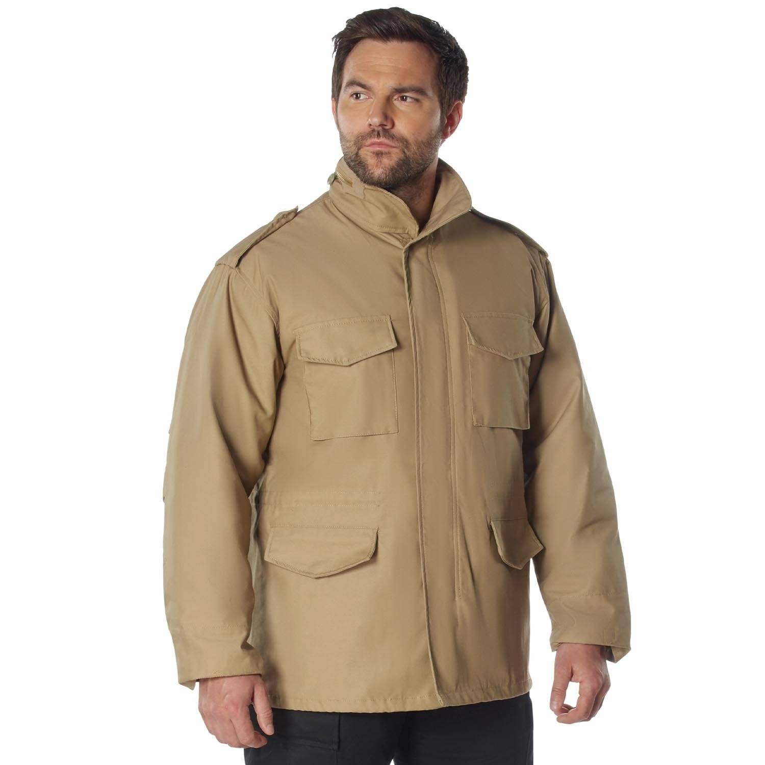 ROTHCO M-65 FIELD JACKET IN KHAKI