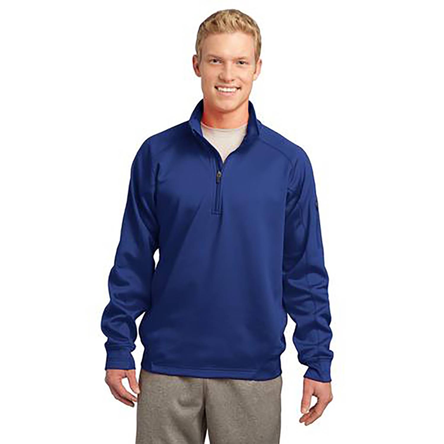 SPORT TEK TECH FLEECE 1/4 ZIP PULLOVER