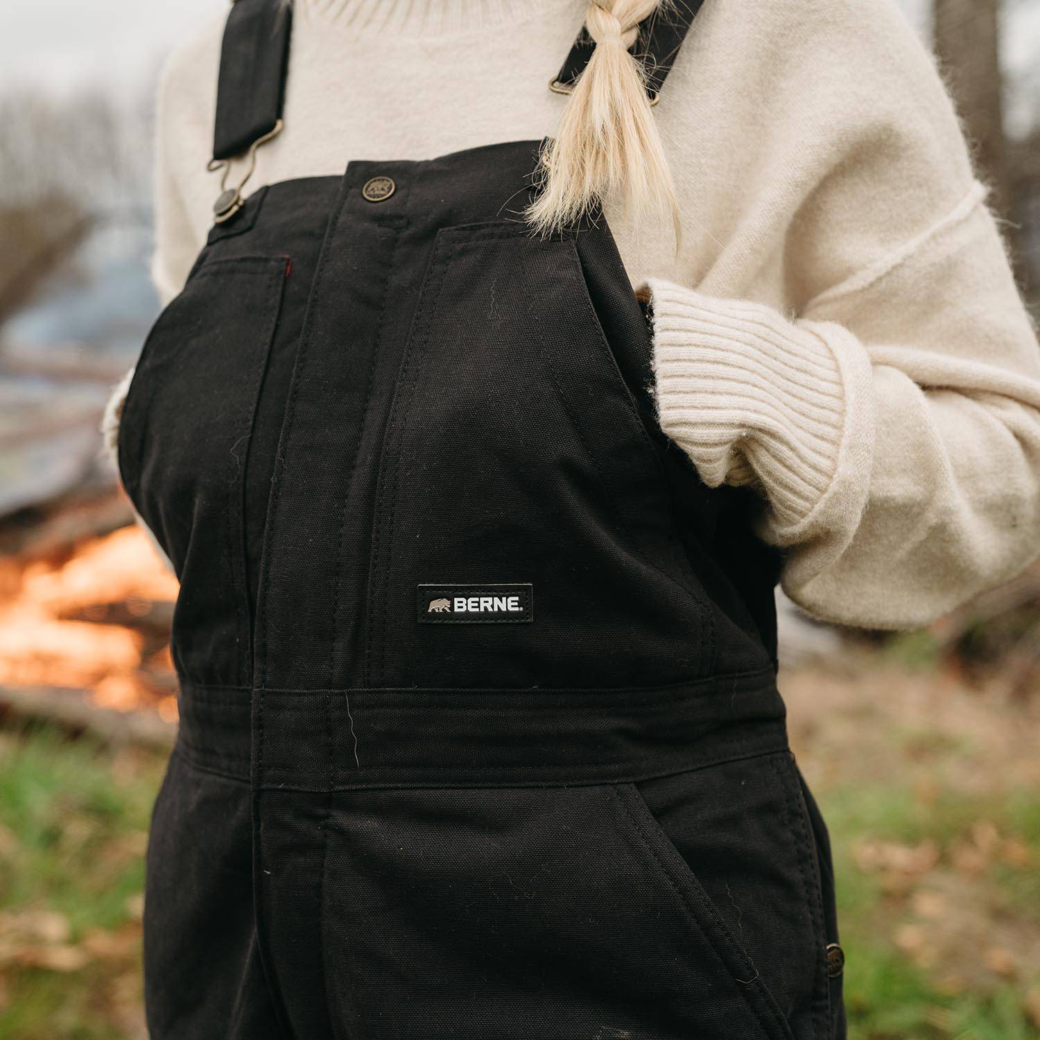 Berne Women's Coastline Insulated Bib Overalls | Galls
