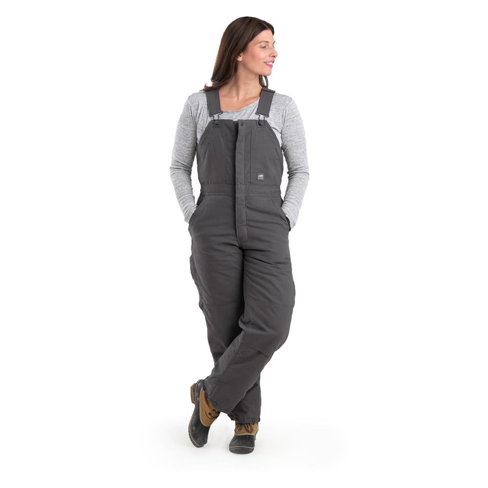 BERNE WORKWEAR WASHED INSULATED BIB OVERALLS